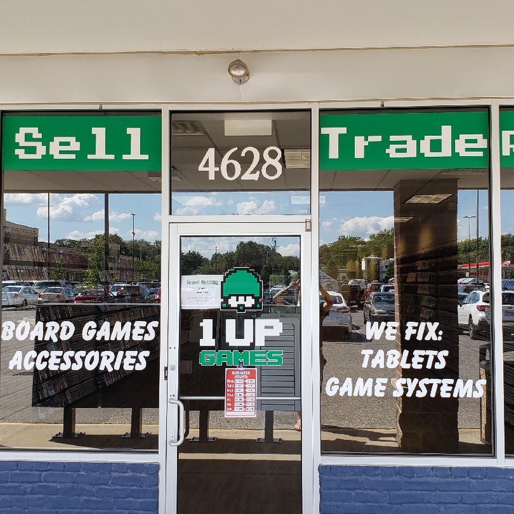 1UP Games and Repairs