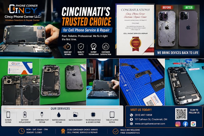 Cincy Phone Corner - Electronic Repair Center
