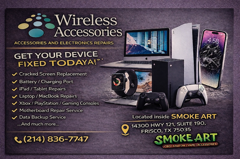 Wireless Accessories - Phone Repairs