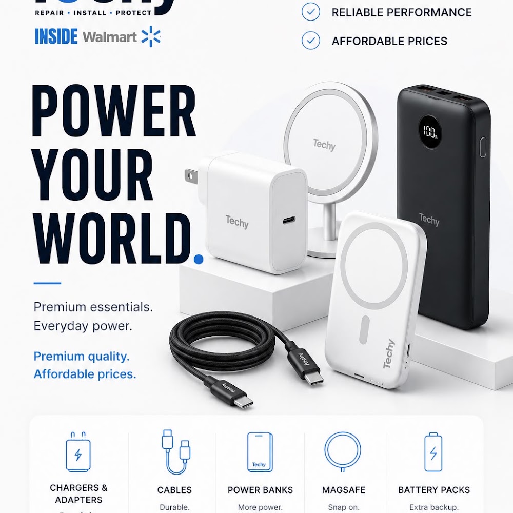 Techy (Phone Repair Carrolton inside Walmart) iPhone, Samsung, Ipad, Tablets, Laptops, PC and Gaming Consoles