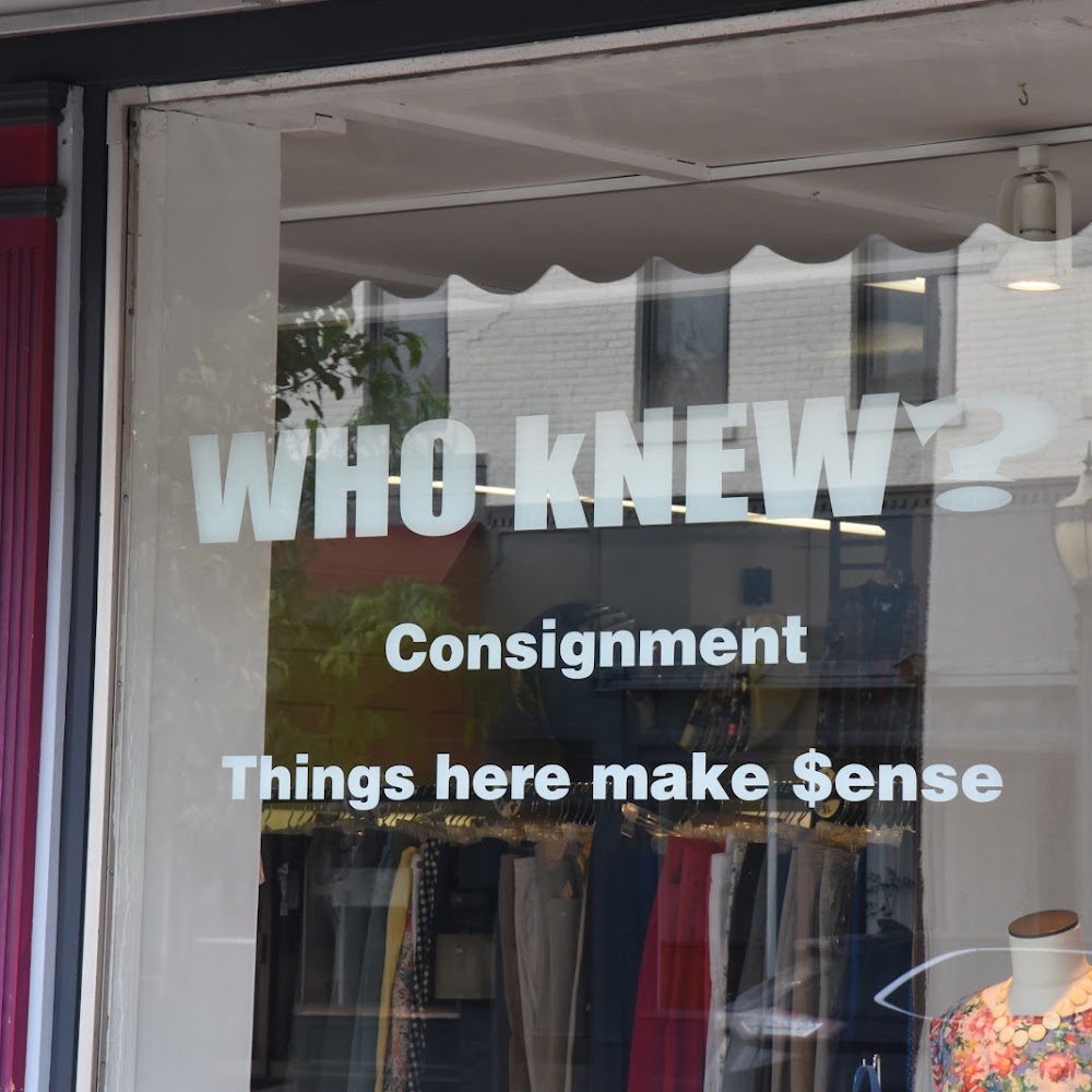 WHO kNEW? Consignment