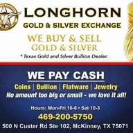 Cash for Gold McKinney | Longhorn Gold & Silver Exchange