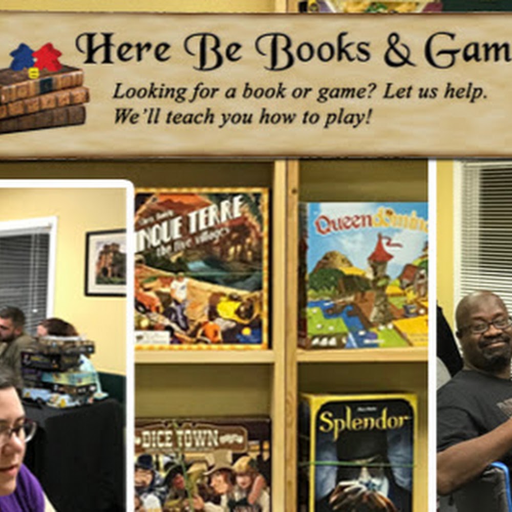 Here Be Books & Games