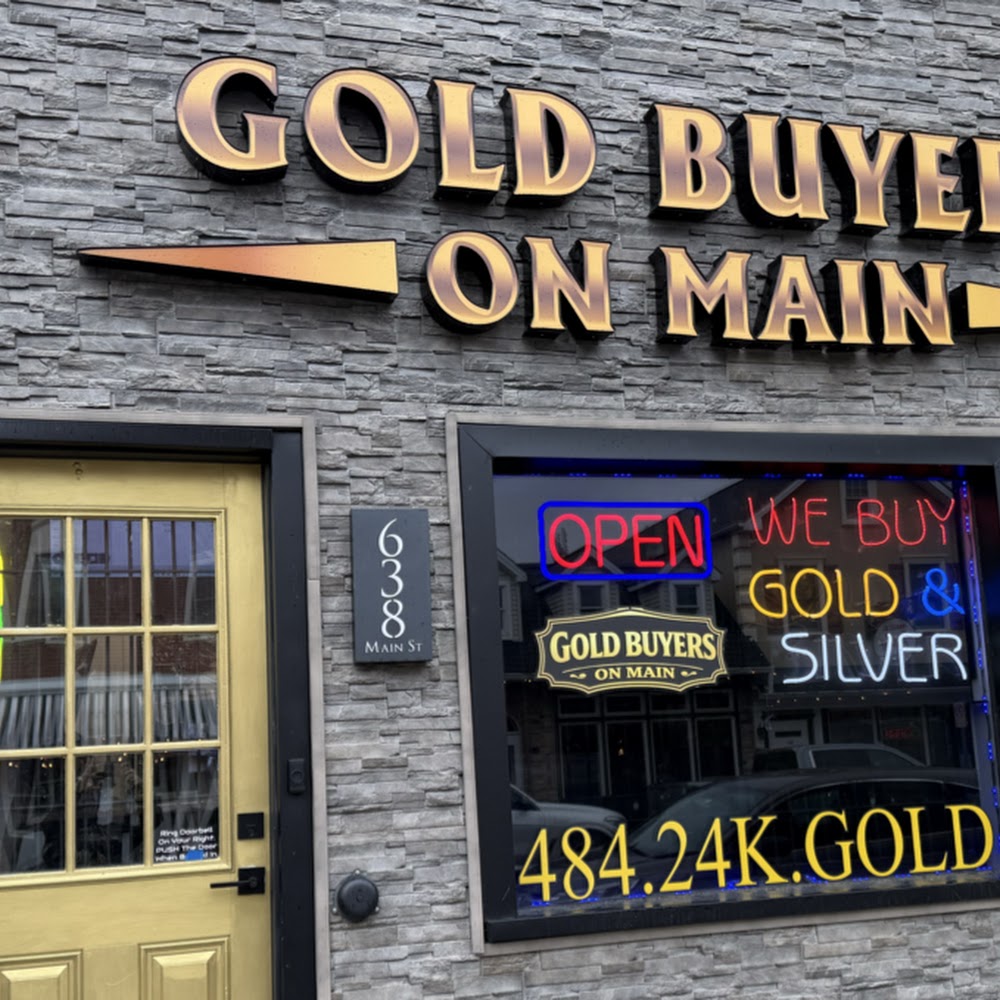Gold Buyers on Main - Paying up to 95% Spot for Gold & Silver, Look for the Gold Door