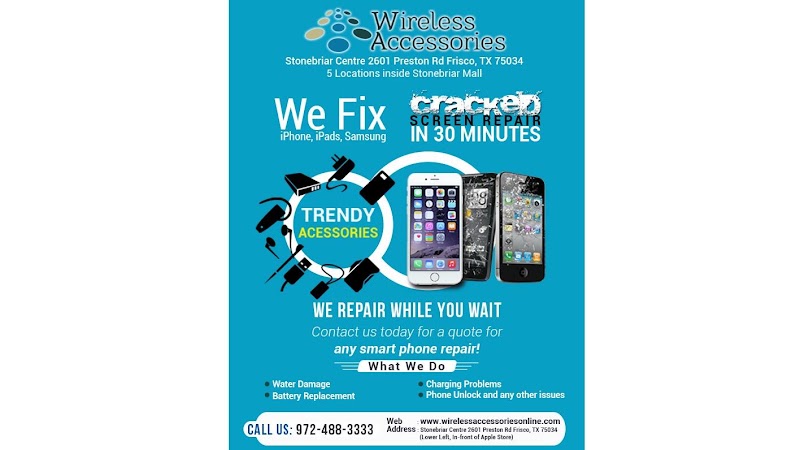 Wireless Accessories - Phone Repairing in Frisco