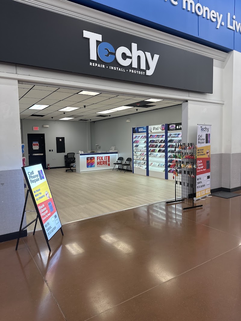 Techy Tulsa, Mobile Phone repair (Inside walmart)