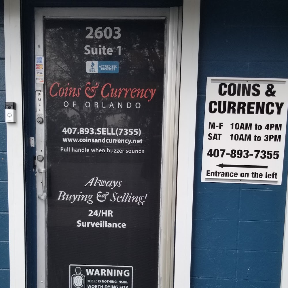 Coins & Currency of Orlando