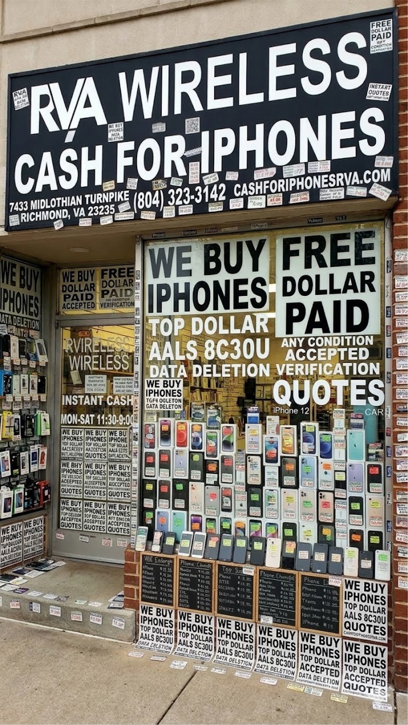 Cash for iPhones - RVA Wireless