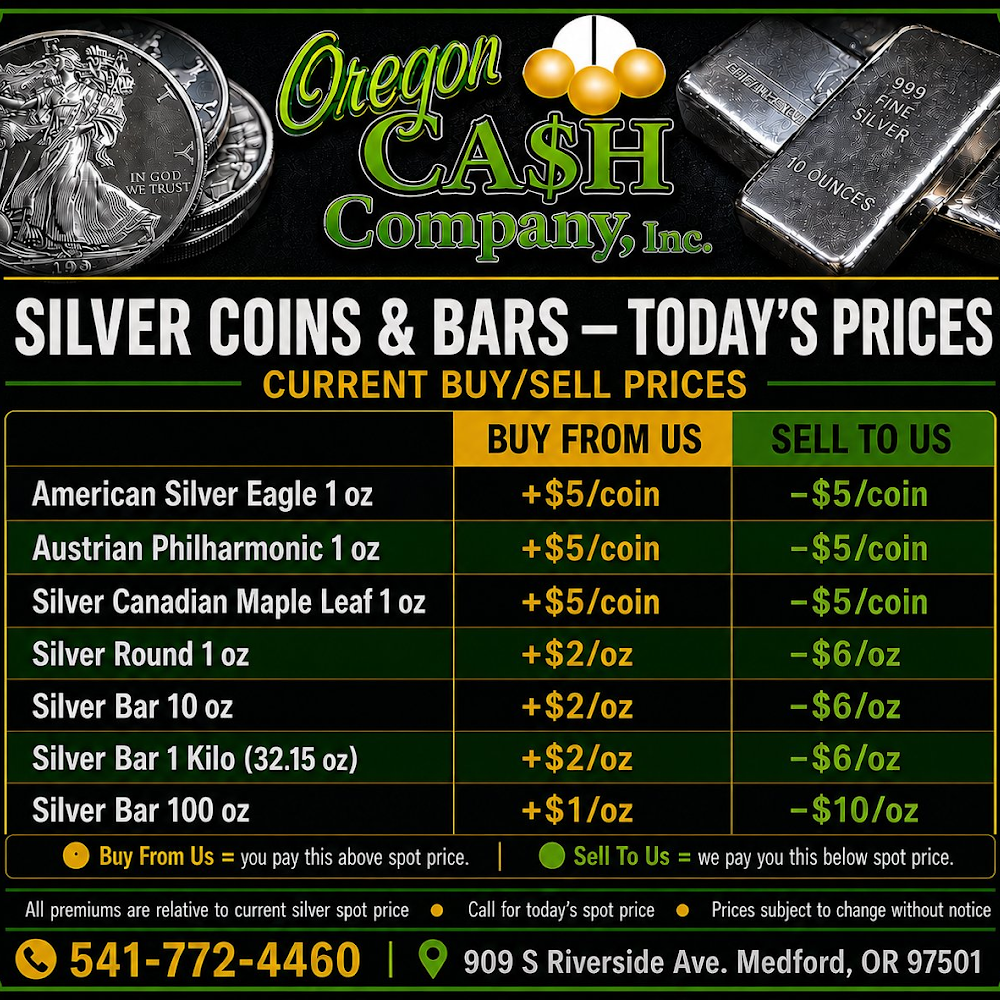 Oregon Cash Company Inc