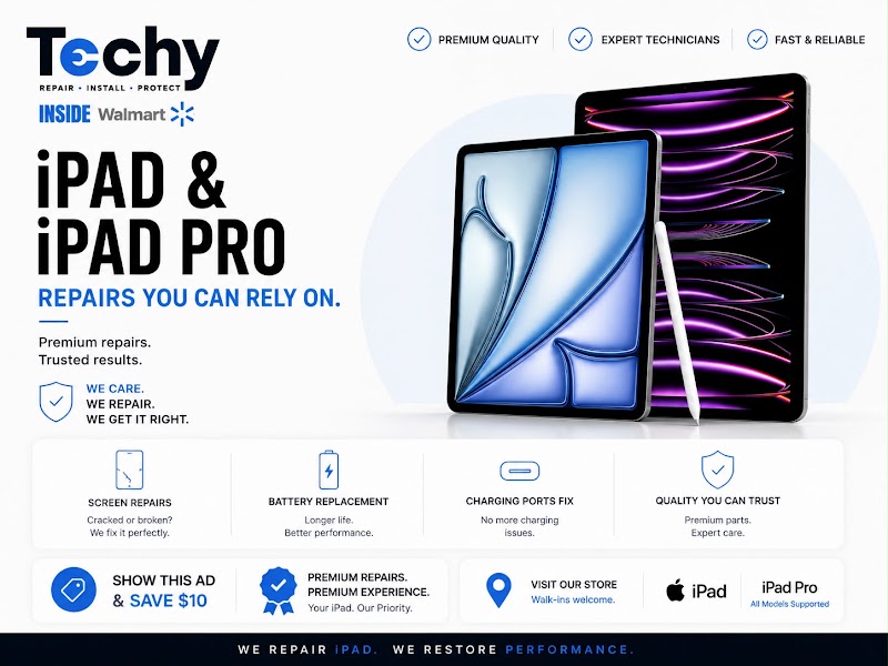 TECHY Lilburn - Buy/Device Repair/Sell - Inside Walmart