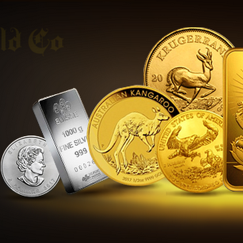 Gold bars and coins - New York Gold Co