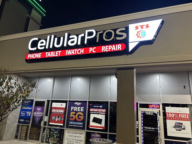 Cell Phones, Tablet, iPad, Computer Repair CellularPros STS onsite and in store